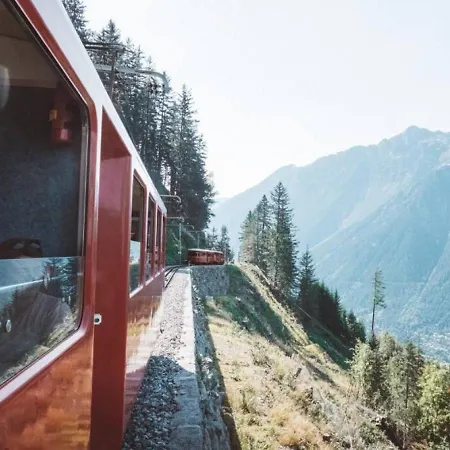 شقة Argy - Moderne - Vue Mtblanc - 5mn Pistes - Parking شامونكس