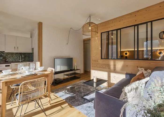 Argy - Moderne - Vue Mtblanc - 5mn Pistes - Parking Apartman